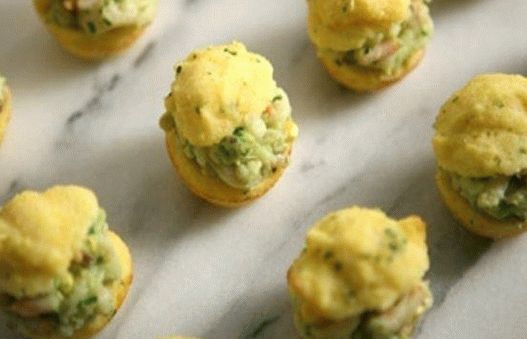 Foto cu Muffins cu creveți de porumb