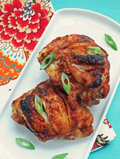 Foto cu puiul tandoori la cuptor