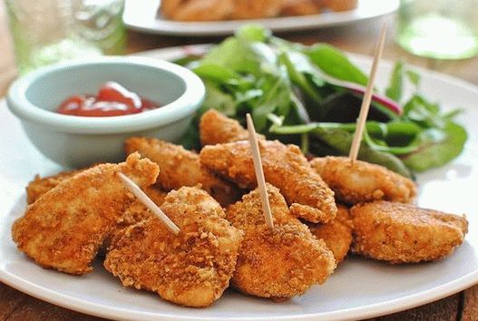 Foto cu Nuggets de pui acasă