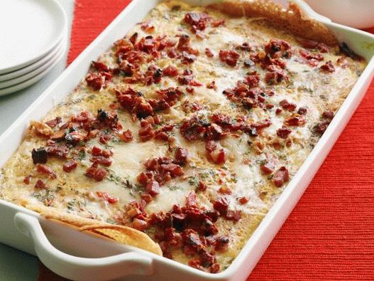 Foto cu Pancake Lasagna