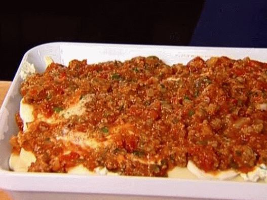 Foto Lasagna cu curcan