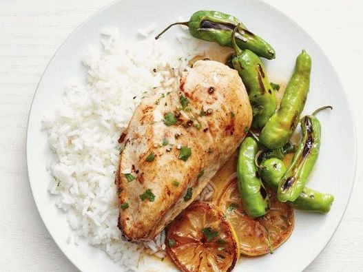 Photo Lui de pui cu ardei Shishito