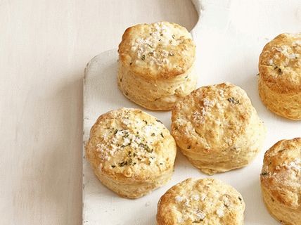 Biscuiți cu lămâie foto cu cimbru