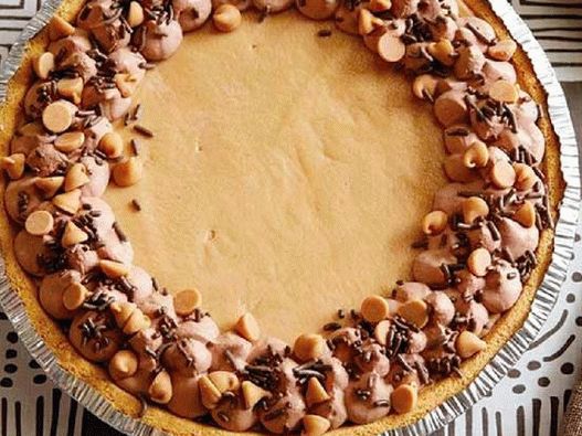 Fotografia farfuriei - Cheesecake de arahide fără coacere
