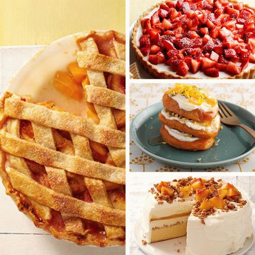 Foto cele mai bune deserturi de fructe de vară