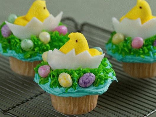 Cupcakes de Paște cu decor