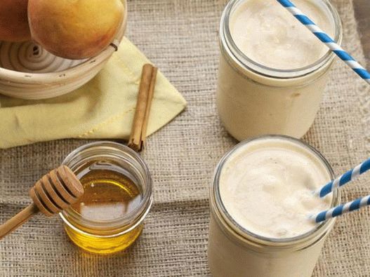 Fotografie pentru vase - Smoothie de tort pentru piersici