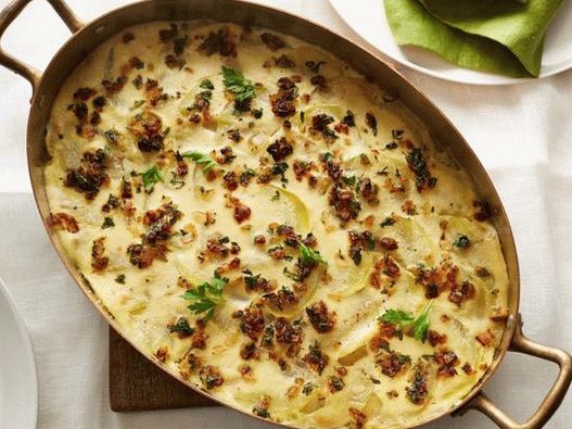 Fotografie de platou - Gratin de cartofi vegani