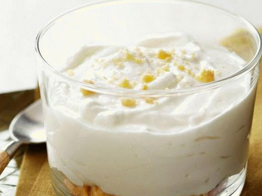 Fotografie pentru vase - Mousse de lămâie