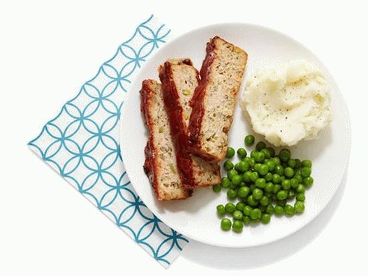 Mitlof din curcan cu o farfurie