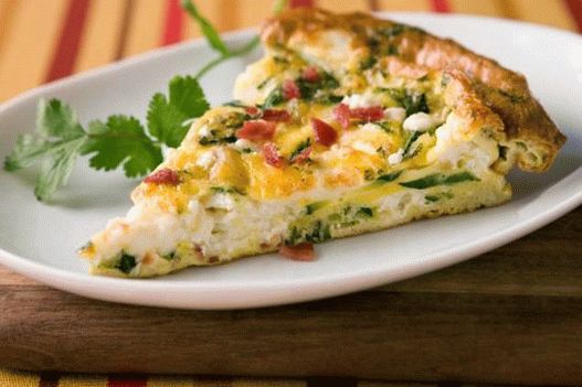 Frittata cu cartofi și dovlecel