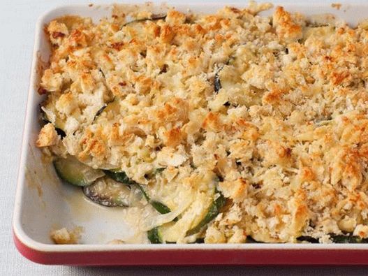 Dovlecei dovlecei gratin