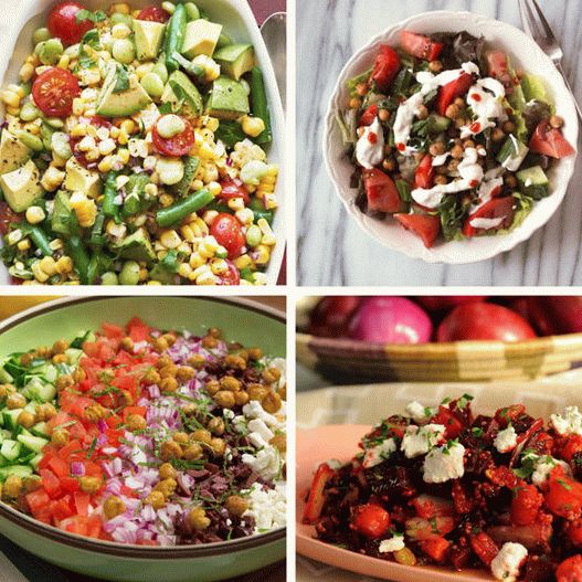 Foto Cele mai bune rețete de salate abundente fără salată