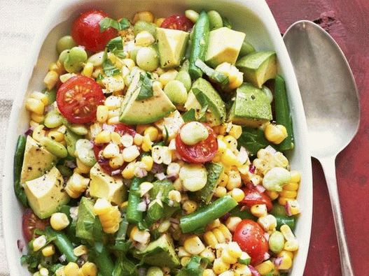 Salata Sukkotash