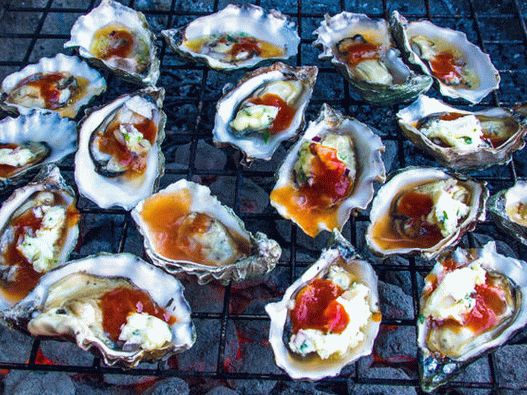 Stridii la gratar cu sos