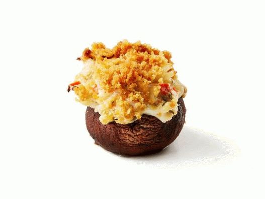Ciuperci umplute cu umplutură crocantă de crab
