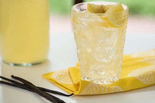 Foto limonadă de miere de vanilie