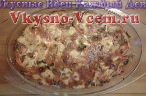 Caserola de midie cu dovlecel