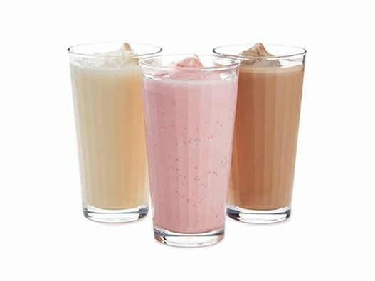 Photo Milkshake făcut din înghețată