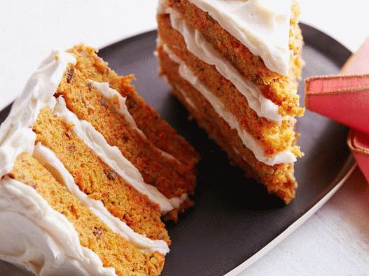Tort de morcovi foto pentru doi