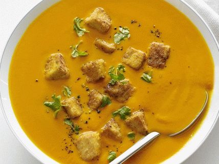 Photo Morcov - ciorba de piure de tofu de ghimbir