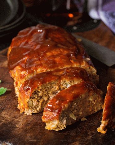 Foto Pâine cu carne de marmeladă de ceapă