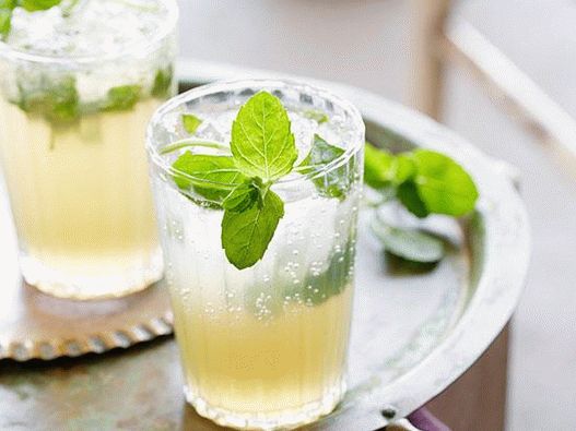 Photo Mint Julep cu nimbus pani