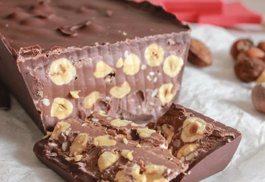 Foto de Nougat cu Nutella și alune