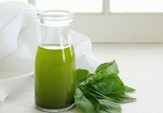Foto Ulei de măsline cu busuioc