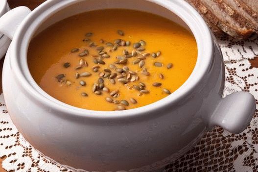 Foto cu farfuria - Supa de dovleac cu condiment de curry