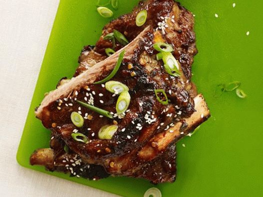Foto Coaste picante de porc în glazură din sosul Hoisin