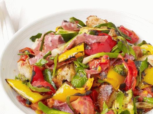 Salzan Grill cu panzanella
