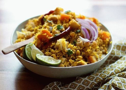 Foto legume Biryani