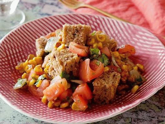 Poza Panzanella cu porumb prăjit