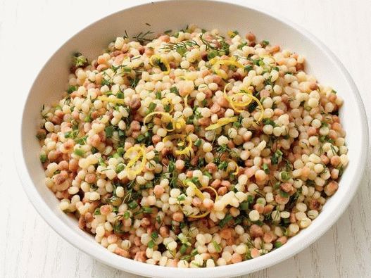 Poza Fregola Pasta cu ierburi