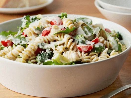 Foto Paste Fusilli cu Lămâie și Rucă