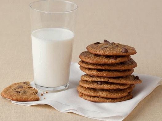 Foto cu cookie-uri cu ciocolată - versiunea ușoară