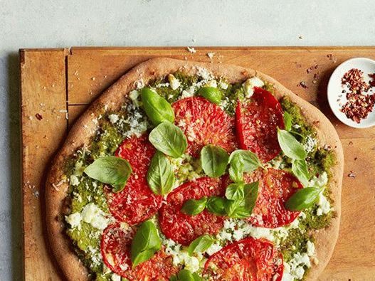 Photo Pizza cu pesto de broccoli
