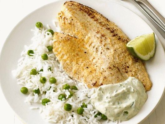 Tilapia la cuptor cu Masala și orez