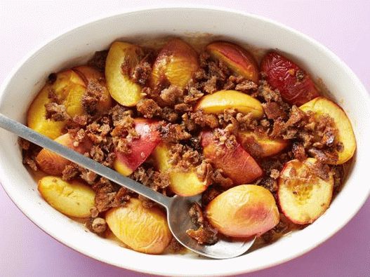 Desert sănătos pentru piersici foto