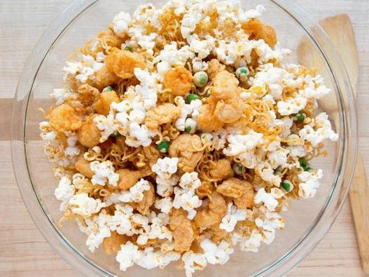 Popcorn cu creveți de fotografie