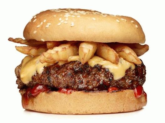 Hamburgi cu cartofi prăjiți