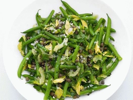 Foto - Salată de fasole verde și țelină