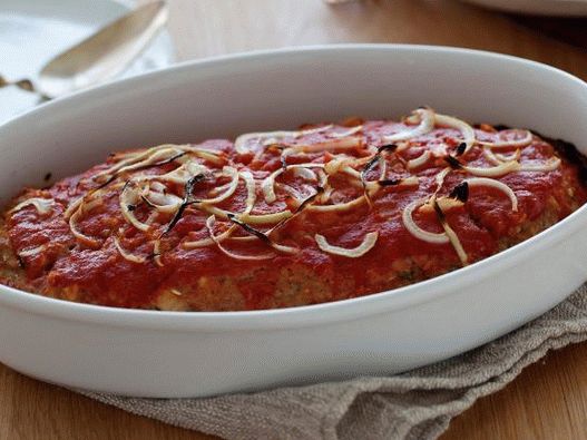 Foto Paine simplă cu carne de curcan