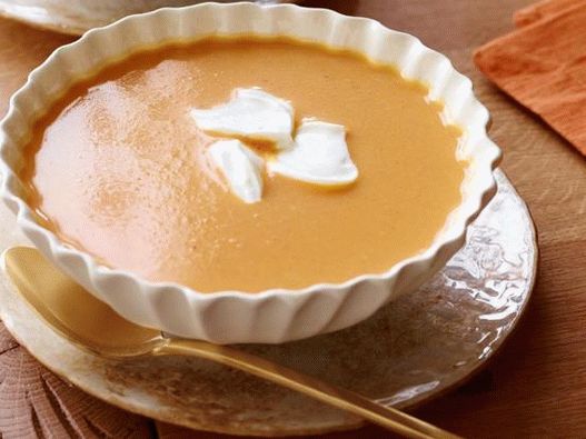 Supă cremă de cartofi dulci