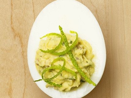 Foto condimentate ouă umplute