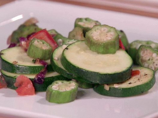 Foto din Okra Ratatouille