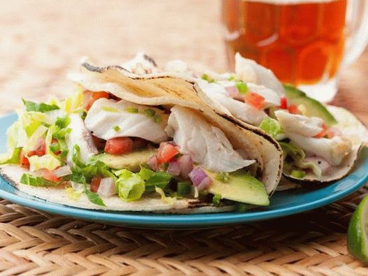Fotografie pentru vase - Tacos de pește