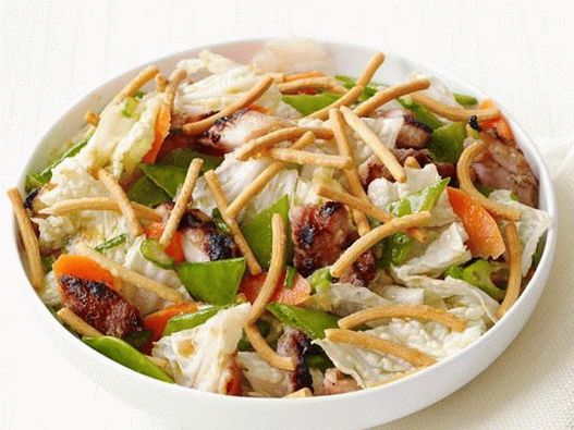 Fotografie de vase - salată de pui chinezești