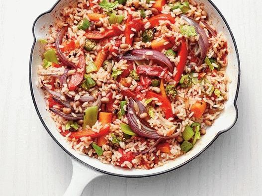 Fotografie de mâncare - Jambalaya vegetariana